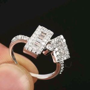 Beautiful baguette squares of sapphires sz 7